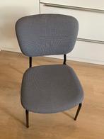 6 eetkamerstoelen, Huis en Inrichting, Ophalen, Gebruikt, Metaal, Grijs