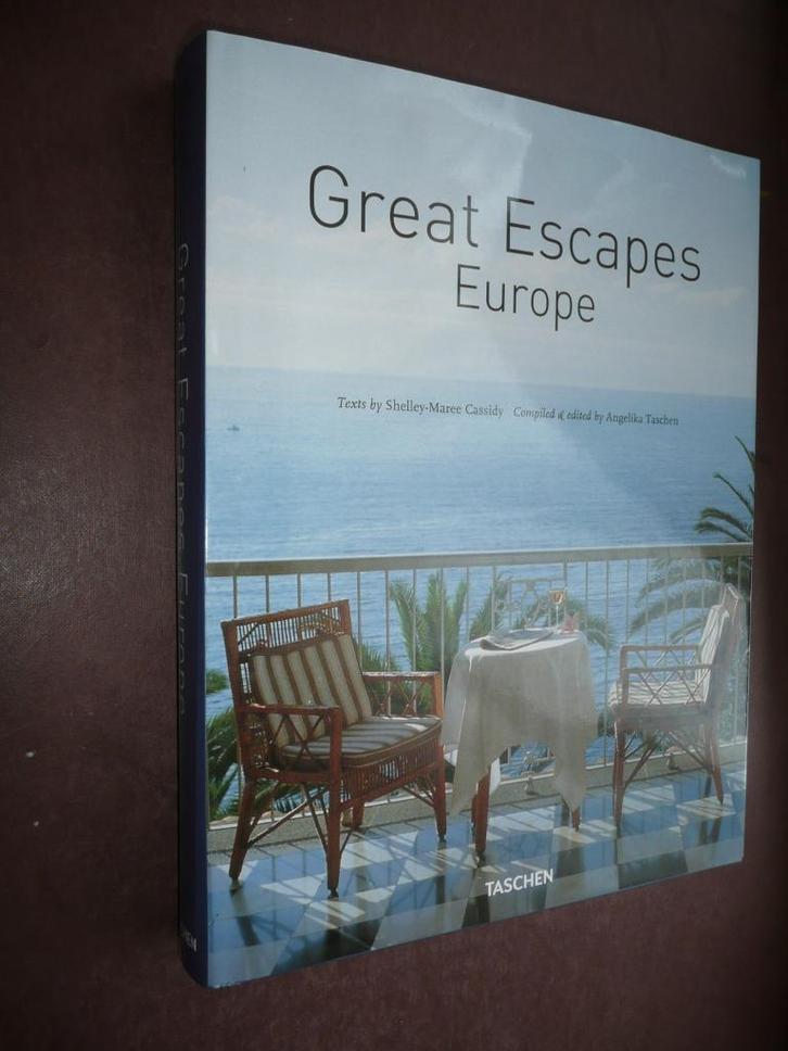 Great Escapes Europe - Cassidy, Shelley-maree., Boeken, Kunst en Cultuur | Fotografie en Design, Zo goed als nieuw, Overige onderwerpen