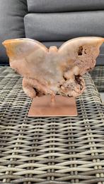 Roze amethist vlinder 1,7 kg, Verzamelen, Mineralen en Fossielen, Ophalen of Verzenden
