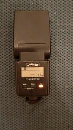 Metz mecablitz 44  AF - 4C flitser, Ophalen of Verzenden, Gebruikt, Metz, Kantelbaar