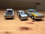 Drie blikken auto’s, Antiek en Kunst, Ophalen of Verzenden