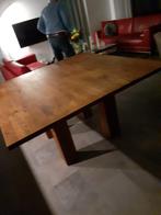 Teak eetkamertafel 140x140 vierkant, Huis en Inrichting, Tafels | Eettafels, Ophalen, Zo goed als nieuw, Vijf personen of meer