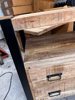 Ladekast Mango met open vak - 80x80x45 - ZWARE kwaliteit, Huis en Inrichting, Kasten | Ladekasten, Ophalen, Overige materialen