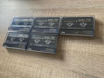 TDK MA 90 Metalcassette – Type IV – 1x opgenomen beschikbaar voor biedingen
