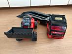 Mammoet toys Volvo vrachtwagen en shovel, Ophalen, Zo goed als nieuw