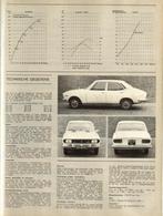 Autovisie test Mazda 616 November 1970, Ophalen of Verzenden, Gelezen, Mazda