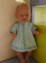 Poppenkleertjes poppenkleding Baby pop 40-43c zomerjurkje487, Ophalen of Verzenden, Nieuw, Babypop