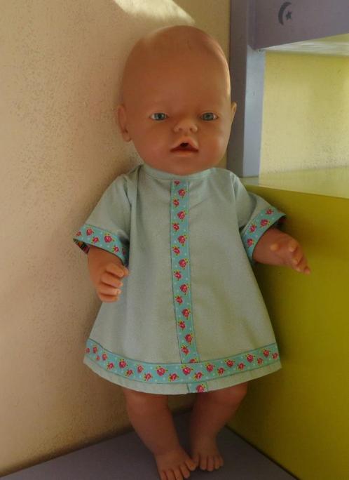 Poppenkleertjes poppenkleding Baby pop 40-43c zomerjurkje487, Kinderen en Baby's, Speelgoed | Poppen, Nieuw, Babypop, Ophalen of Verzenden