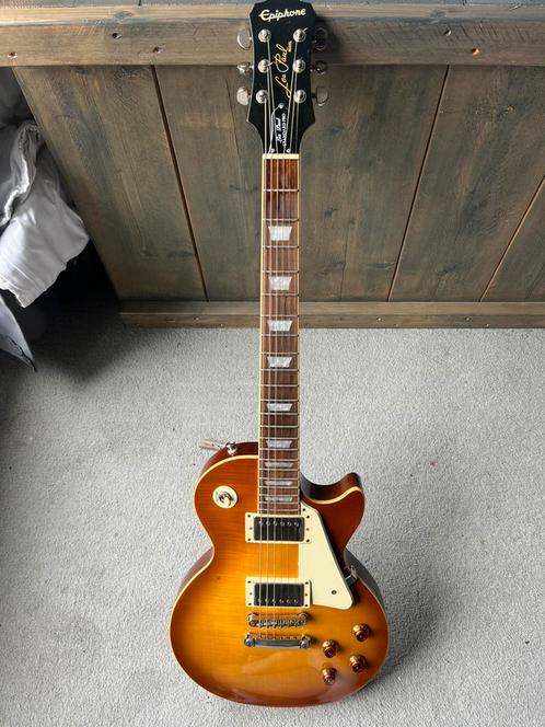 Epiphone Les paul Standard Pro Plustop, Muziek en Instrumenten, Snaarinstrumenten | Gitaren | Elektrisch, Zo goed als nieuw, Epiphone