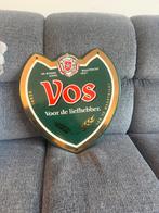 vos  bier emaille, Verzamelen, Ophalen of Verzenden, Zo goed als nieuw, Reclamebord, Plaat of Schild, Overige merken