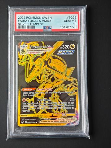 Rayquaza VMAX TG29 PSA 10 - Silver Tempest beschikbaar voor biedingen