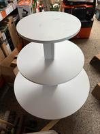 Ronde presentatie tafel, Ophalen, Kunststof, Gebruikt, 100 tot 150 cm