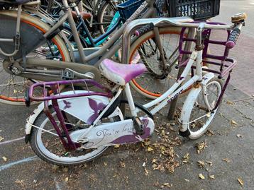 Kinderfiets Spirit wit paars 20 inch beschikbaar voor biedingen