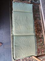 6 groene stoelkussen,hoge rugleuning, Tuin en Terras, Ophalen, Gebruikt