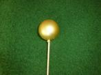 107 gouden matte kerstballen op stok, Diversen, Kerst, Ophalen of Verzenden, Zo goed als nieuw