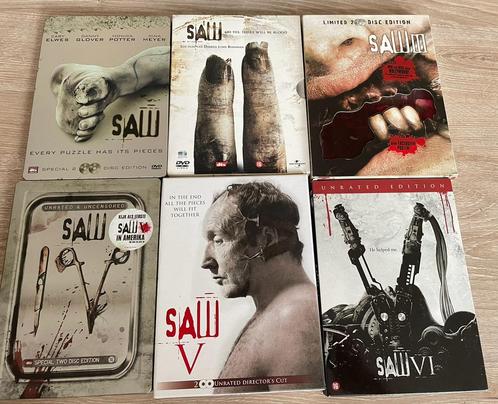 Saw, Saw II en Saw IV, Cd's en Dvd's, Dvd's | Horror, Nieuw in verpakking, Gore, Vanaf 16 jaar, Ophalen of Verzenden