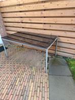 Tuintafel. Gratis af te halen., Ophalen, Gebruikt, Rechthoekig, Aluminium