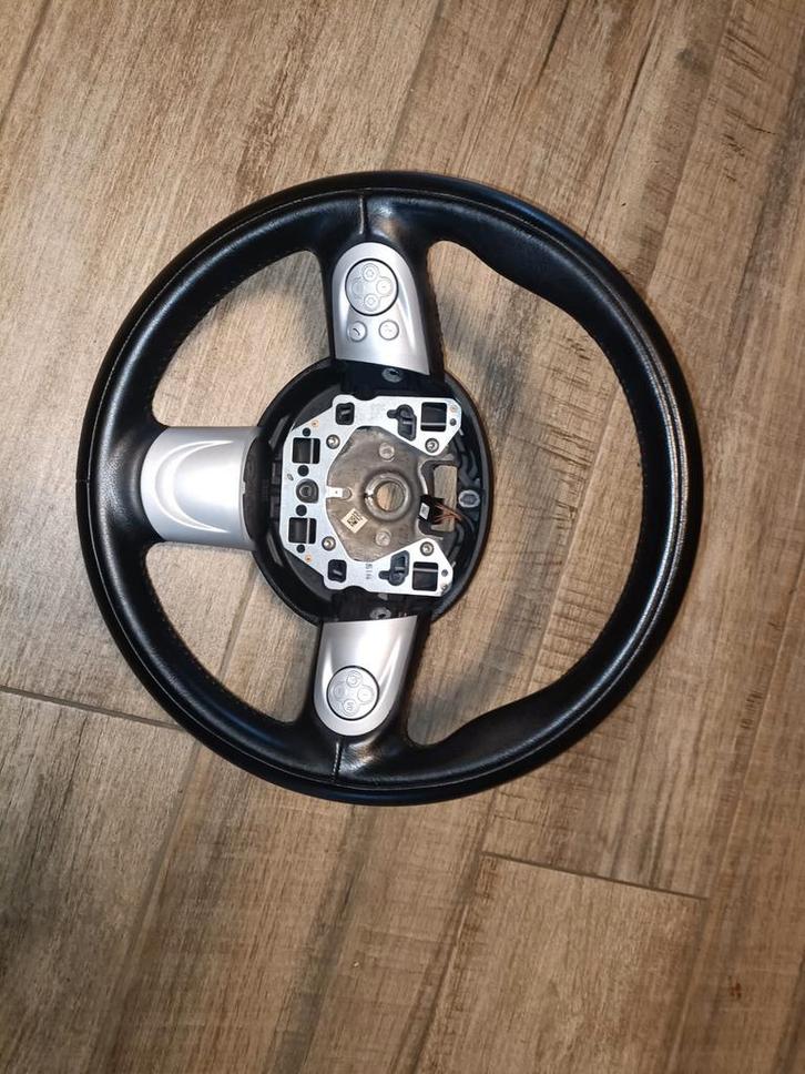 Zgan leren stuurwiel mini R55 R56, Auto-onderdelen, Dashboard en Schakelaars, Mini, Gebruikt, Ophalen