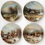 Wandborden "Romantische Kerstlandschappen", Ophalen of Verzenden