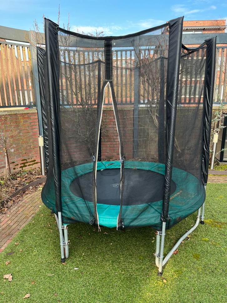 Trampoline, Kinderen en Baby's, Speelgoed | Buiten | Trampolines, Gebruikt, Ophalen