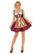 Dirndl Jurk Oktoberfest Dames, Kleding | Dames, Carnavalskleding en Feestkleding, Ophalen, Nieuw, Maat 34 (XS) of kleiner