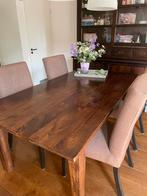 Teakhout eettafel, Ophalen, Gebruikt, Teakhout, 50 tot 100 cm