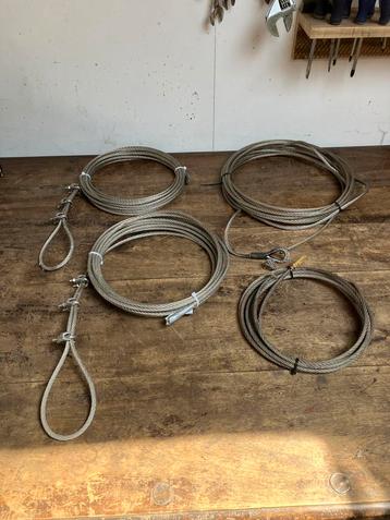 Rvs draad kabel 6 mm. beschikbaar voor biedingen