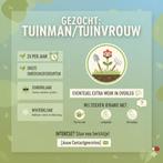 Gezocht: Tuinhulp voor de seizoensbeurten