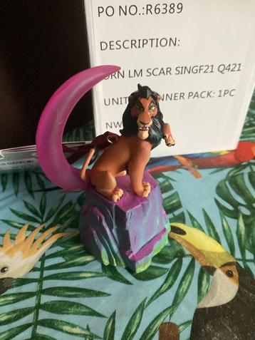 Nieuw Disney ornament Scar ( Lion king ) - Muziek x licht beschikbaar voor biedingen