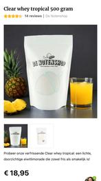 Eiwit limonade tropical.  2 zakken!, Sport en Fitness, Ophalen of Verzenden, Nieuw, Poeder of Drank
