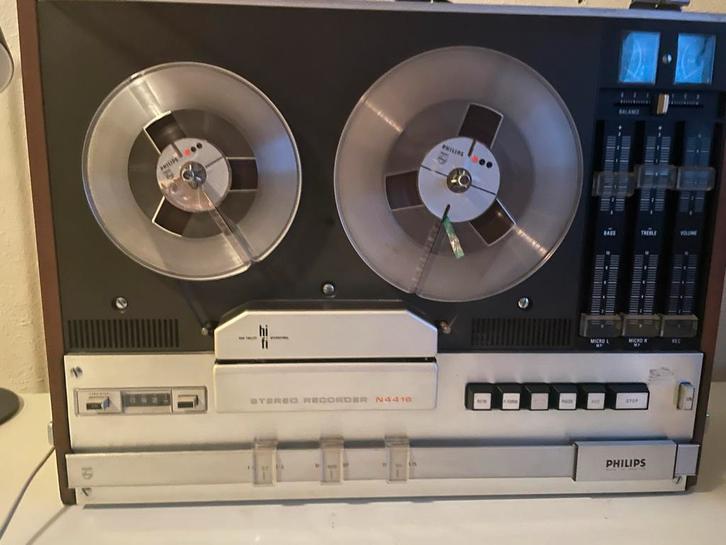 Philips HighFi Bandrecorder N4416, Audio, Tv en Foto, Bandrecorders, Bandrecorder, Ophalen