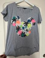 Glitz & Glam , t shirt , mickey mouse, xl , zgan , strass, Kleding | Dames, Verzenden, Maat 42/44 (L), Zo goed als nieuw, Korte mouw