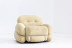 Vintage Adriano Piazzesi Okay fauteuil jaren 70 Italië, Ophalen, Vintage, design, Italiaans, 75 tot 100 cm, Zo goed als nieuw