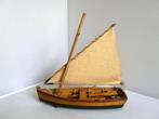 Model zeilboot(Porseleinenkast- Middelharnis) 22cm langx 8cm, Hobby en Vrije tijd, Modelbouw | Boten en Schepen, Overige merken