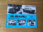 Subaru 1400 Leaflet, Boeken, Ophalen of Verzenden, Zo goed als nieuw, Overige merken