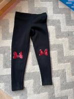 Gevoerde zwarte legging met glitterstrik maat 116 C&A, Broek, C&A, Meisje, Ophalen of Verzenden