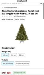 Kerstboom kunst met 200 lampjes Kodiak 185 x 132, Diversen, Ophalen of Verzenden, Zo goed als nieuw