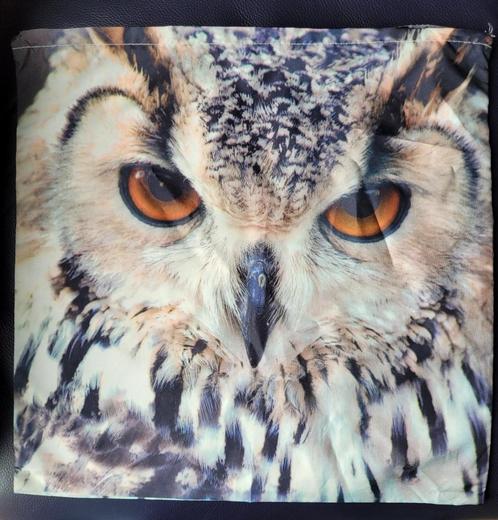 Kussenhoesjes  Uil – Hert – Ree - Wolf, Huis en Inrichting, Woonaccessoires | Overige, Nieuw, Ophalen of Verzenden