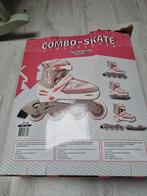 nijdam junior combo skate/schaats verstelbaar mt 31-34, Sport en Fitness, Skeelers, Overige merken, Verstelbaar, Inline skates 4 wielen