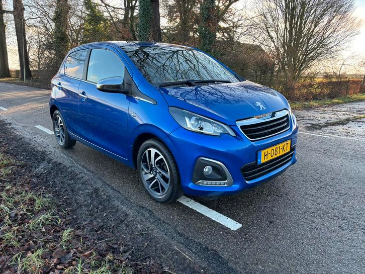 Peugeot 108 1.0 E-vti 72pk 5D 2020 Blauw, Auto's, Peugeot, Bedrijf, ABS, Airbags, Airconditioning, Apple Carplay, Boordcomputer