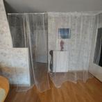 3xWitte vitrage , B140x H223cm-elke vitrage, Huis en Inrichting, Ophalen of Verzenden, Zo goed als nieuw, 200 cm of meer, 200 cm of meer