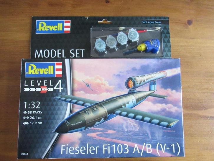 Fieseler Fi 103 A/B (V-1)  (Revell 1/32), Hobby en Vrije tijd, Modelbouw | Vliegtuigen en Helikopters, Nieuw, Vliegtuig, Groter dan 1:72