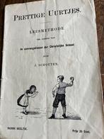 Oud schoolboekje prettige uurtjes - wagenschuur, Antiek en Kunst, Antiek | Boeken en Bijbels, Ophalen of Verzenden