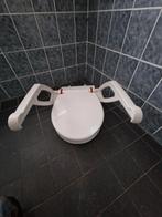 Wc verhoger met steunbeugels aquatec 90000, Ophalen of Verzenden, Zo goed als nieuw