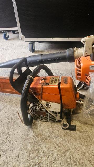 Stihl BG56 bladblazer. Stihl 036 kettingzaag . beschikbaar voor biedingen
