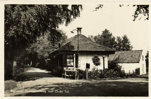 Blaricum, Eemnesserweg met Oude Tol - 194? gelopen, Verzamelen, Ansichtkaarten | Nederland, Gelopen, Overijssel, 1920 tot 1940