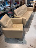 Leolux set bankstel draaifauteul, Ophalen, Info@leolux.nl, Rechte bank, Modern