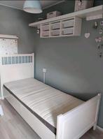Hemmes ikea bed met matras en beddenbodem, Ophalen, Gebruikt, 70 tot 85 cm, Matras