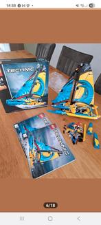 Lego Technic 42074 Racejacht/Katamaran, Ophalen of Verzenden, Zo goed als nieuw, Complete set, Lego