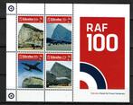 gibraltar 2018 pf blok RAF militaire luchtvaart vliegtuigen, Ophalen of Verzenden, Postfris, Vliegtuigen